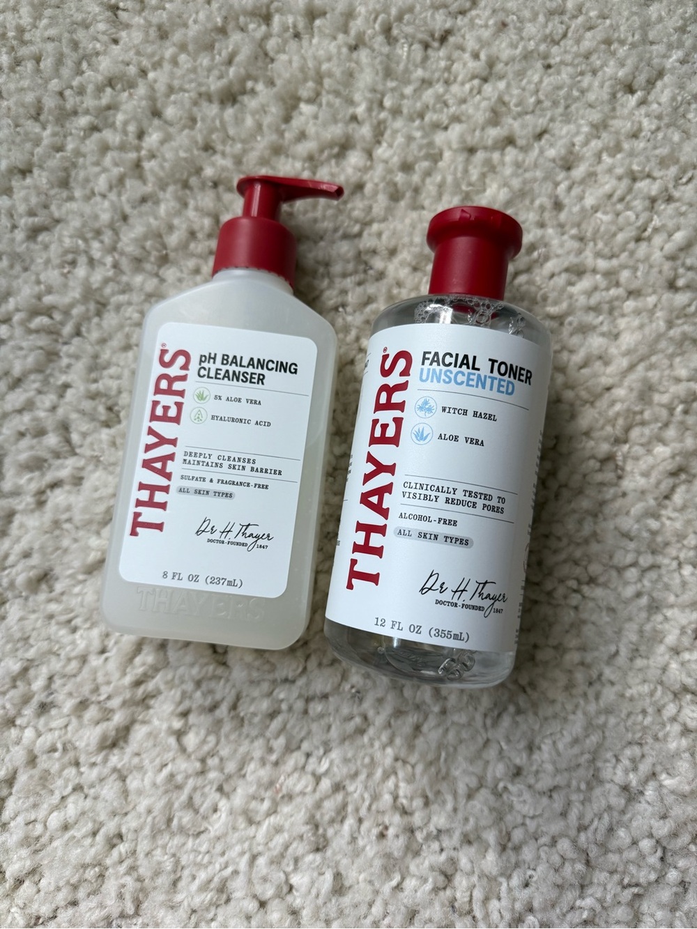 Thayers pH Balancing Cleanser & Facial Toner Unscented
